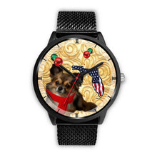 Load image into Gallery viewer, Chihuahua Dog On Christmas Florida Wrist Watch-Free Shipping