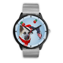 Load image into Gallery viewer, Chinook Dog On Christmas Florida Wrist Watch-Free Shipping