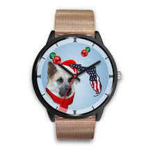 Load image into Gallery viewer, Chinook Dog On Christmas Florida Wrist Watch-Free Shipping