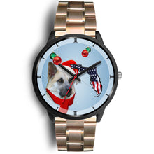 Load image into Gallery viewer, Chinook Dog On Christmas Florida Wrist Watch-Free Shipping