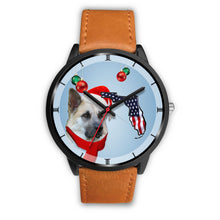Load image into Gallery viewer, Chinook Dog On Christmas Florida Wrist Watch-Free Shipping