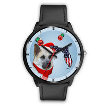 Load image into Gallery viewer, Chinook Dog On Christmas Florida Wrist Watch-Free Shipping