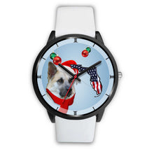 Load image into Gallery viewer, Chinook Dog On Christmas Florida Wrist Watch-Free Shipping