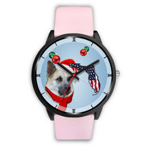 Load image into Gallery viewer, Chinook Dog On Christmas Florida Wrist Watch-Free Shipping