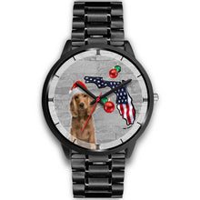 Load image into Gallery viewer, Cocker Spaniel On Christmas Florida Wrist Watch-Free Shipping
