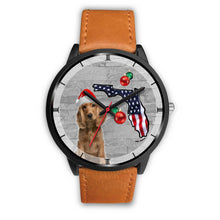 Load image into Gallery viewer, Cocker Spaniel On Christmas Florida Wrist Watch-Free Shipping