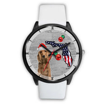 Load image into Gallery viewer, Cocker Spaniel On Christmas Florida Wrist Watch-Free Shipping