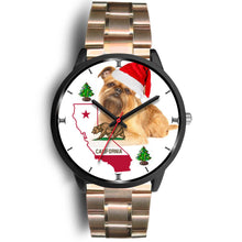 Load image into Gallery viewer, Brussels Griffon California Christmas Special Wrist Watch-Free Shipping
