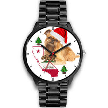 Load image into Gallery viewer, Brussels Griffon California Christmas Special Wrist Watch-Free Shipping