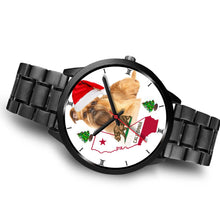 Load image into Gallery viewer, Brussels Griffon California Christmas Special Wrist Watch-Free Shipping