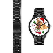 Load image into Gallery viewer, Brussels Griffon California Christmas Special Wrist Watch-Free Shipping