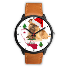 Load image into Gallery viewer, Brussels Griffon California Christmas Special Wrist Watch-Free Shipping