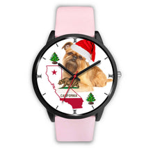 Load image into Gallery viewer, Brussels Griffon California Christmas Special Wrist Watch-Free Shipping