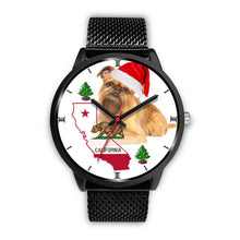 Load image into Gallery viewer, Brussels Griffon California Christmas Special Wrist Watch-Free Shipping