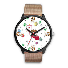 Load image into Gallery viewer, Cute Beagle California Christmas Special Wrist Watch-Free Shipping