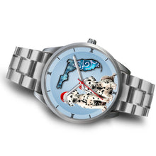Load image into Gallery viewer, Cute Dalmatian On Christmas Florida Wrist Watch-Free Shipping