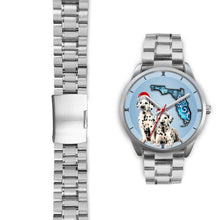 Load image into Gallery viewer, Cute Dalmatian On Christmas Florida Wrist Watch-Free Shipping