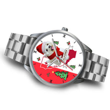 Load image into Gallery viewer, Cute Maltese Dog California Christmas Special Wrist Watch-Free Shipping