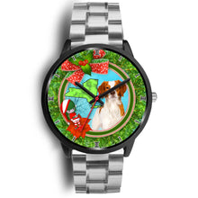 Load image into Gallery viewer, Cute Brittany Dog New York Christmas Special Wrist Watch-Free Shipping