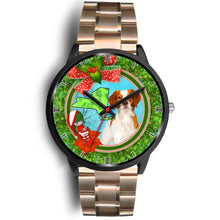 Load image into Gallery viewer, Cute Brittany Dog New York Christmas Special Wrist Watch-Free Shipping