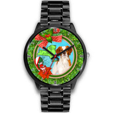 Load image into Gallery viewer, Cute Brittany Dog New York Christmas Special Wrist Watch-Free Shipping