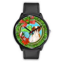 Load image into Gallery viewer, Cute Brittany Dog New York Christmas Special Wrist Watch-Free Shipping