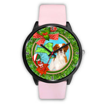 Load image into Gallery viewer, Cute Brittany Dog New York Christmas Special Wrist Watch-Free Shipping
