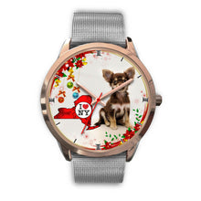 Load image into Gallery viewer, Cute Chihuahua Dog New York Christmas Special Wrist Watch-Free Shipping
