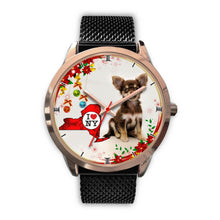 Load image into Gallery viewer, Cute Chihuahua Dog New York Christmas Special Wrist Watch-Free Shipping