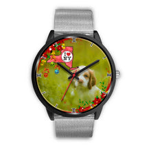 Load image into Gallery viewer, Cocker Spaniel Dog New York Christmas Special Wrist Watch-Free Shipping