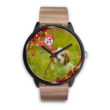Load image into Gallery viewer, Cocker Spaniel Dog New York Christmas Special Wrist Watch-Free Shipping