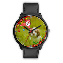 Load image into Gallery viewer, Cocker Spaniel Dog New York Christmas Special Wrist Watch-Free Shipping