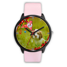 Load image into Gallery viewer, Cocker Spaniel Dog New York Christmas Special Wrist Watch-Free Shipping