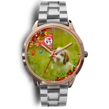 Load image into Gallery viewer, Cute Cocker Spaniel Dog New York Christmas Special Wrist Watch-Free Shipping