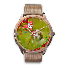 Load image into Gallery viewer, Cute Cocker Spaniel Dog New York Christmas Special Wrist Watch-Free Shipping