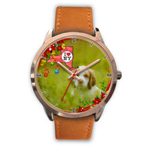 Load image into Gallery viewer, Cute Cocker Spaniel Dog New York Christmas Special Wrist Watch-Free Shipping