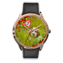 Load image into Gallery viewer, Cute Cocker Spaniel Dog New York Christmas Special Wrist Watch-Free Shipping