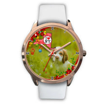 Load image into Gallery viewer, Cute Cocker Spaniel Dog New York Christmas Special Wrist Watch-Free Shipping