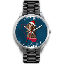 Load image into Gallery viewer, Boykin Spaniel Dog California Christmas Special Wrist Watch-Free Shipping