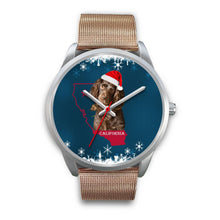 Load image into Gallery viewer, Boykin Spaniel Dog California Christmas Special Wrist Watch-Free Shipping