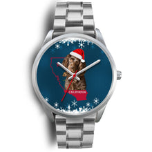Load image into Gallery viewer, Boykin Spaniel Dog California Christmas Special Wrist Watch-Free Shipping
