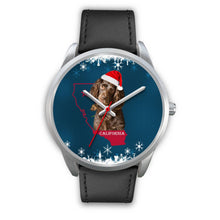 Load image into Gallery viewer, Boykin Spaniel Dog California Christmas Special Wrist Watch-Free Shipping