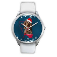 Load image into Gallery viewer, Boykin Spaniel Dog California Christmas Special Wrist Watch-Free Shipping