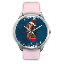 Load image into Gallery viewer, Boykin Spaniel Dog California Christmas Special Wrist Watch-Free Shipping