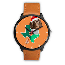 Load image into Gallery viewer, Boykin Spaniel Dog Texas Christmas Special Wrist Watch-Free Shipping