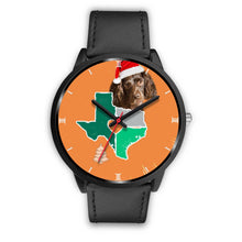 Load image into Gallery viewer, Boykin Spaniel Dog Texas Christmas Special Wrist Watch-Free Shipping
