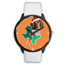 Load image into Gallery viewer, Boykin Spaniel Dog Texas Christmas Special Wrist Watch-Free Shipping
