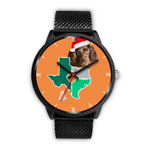 Load image into Gallery viewer, Boykin Spaniel Dog Texas Christmas Special Wrist Watch-Free Shipping