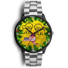Load image into Gallery viewer, Cute Bichon Fries Dog Art New York Christmas Special Wrist Watch-Free Shipping