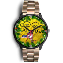 Load image into Gallery viewer, Cute Bichon Fries Dog Art New York Christmas Special Wrist Watch-Free Shipping